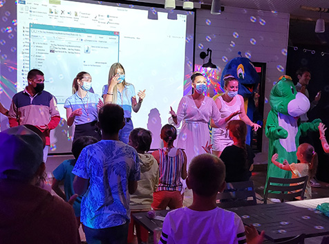 Les infrastructures et services 21 camping-soiré-lagon-spectacle
