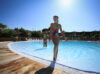 enfant à la piscine du camping de Fouras