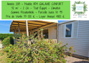 Vente de Mobil homes 8 93