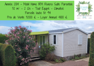 Vente de Mobil homes 3 94 1